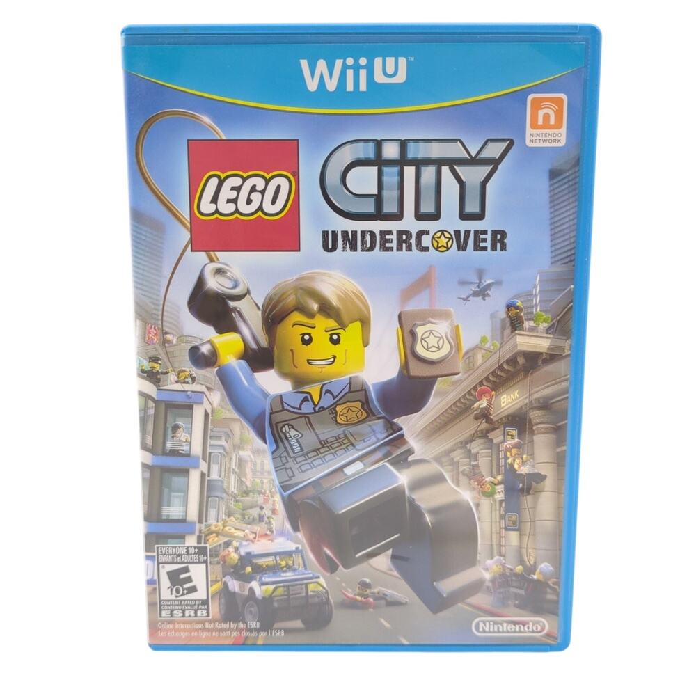 LEGO City Undercover Wii U Video Game Open World Adventure Nintendo Tested
